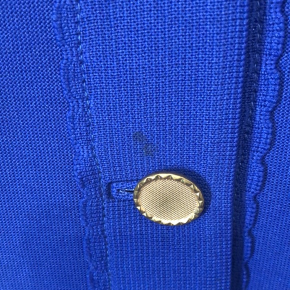 Vintage Hedy Knits jacket Women's s Small blue button front sweater grandma EUC - Picture 5 of 13